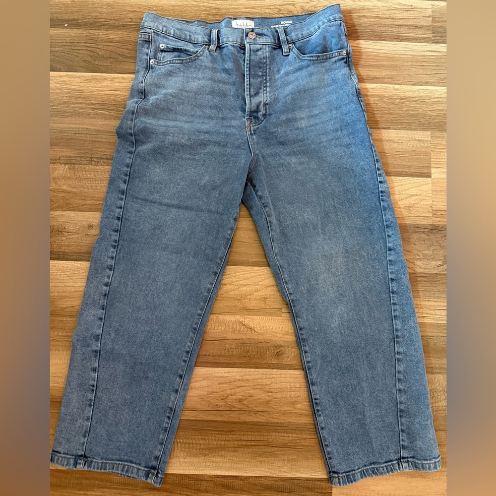 Nicole Miller Nomad High Rise Cropped Jeans